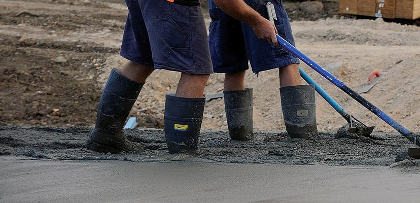 Concrete gumboots clearance